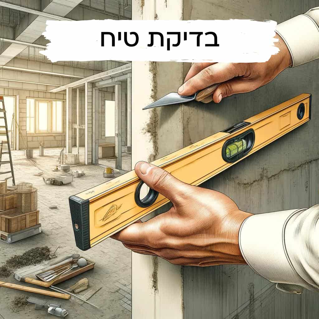 בדיקת טיח במבנה- אל תטייחו | גאיה הנדסה