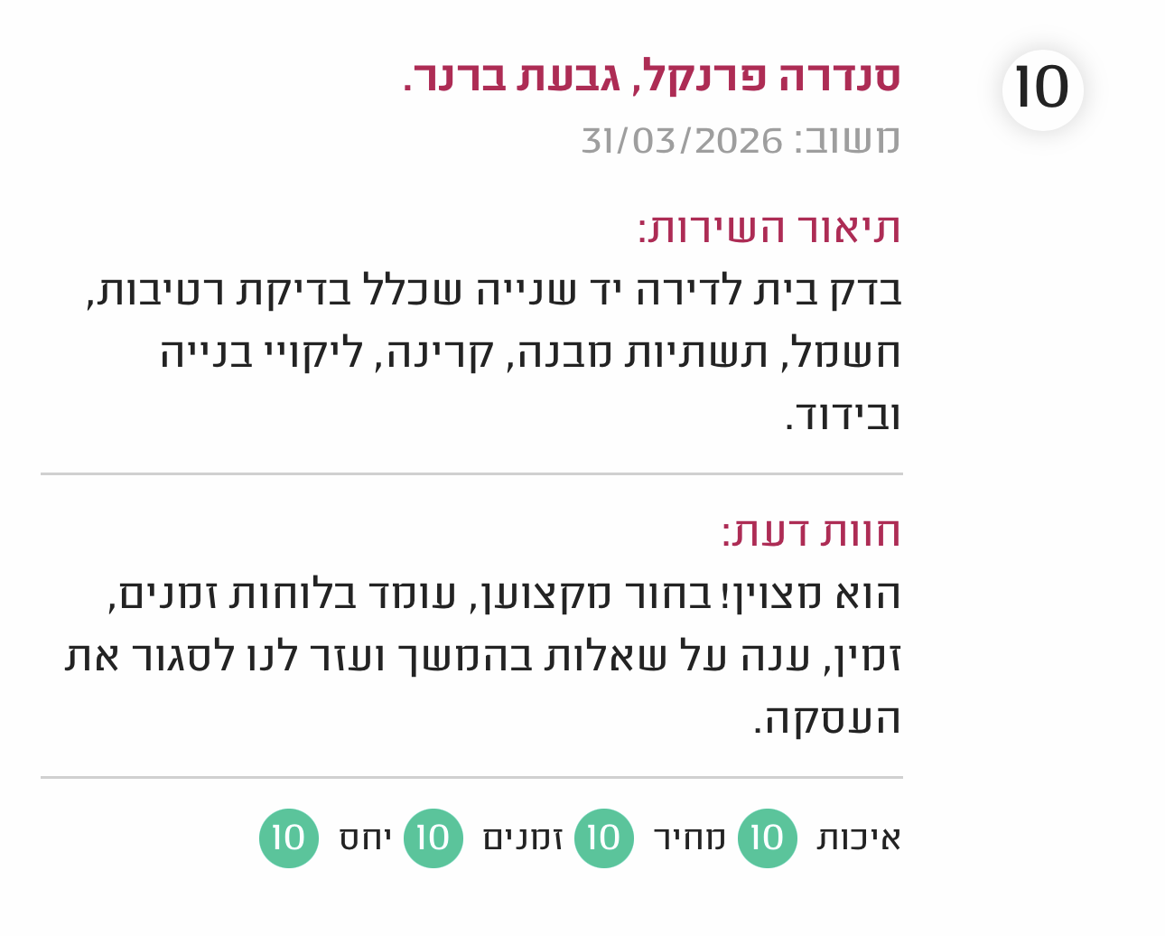 גאיה הנדסה - חברת בדק בית מקצועי ופיקוח בניה - 100% קביל משפטי