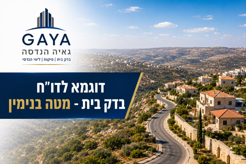 גאיה הנדסה - חברת בדק בית מקצועי ופיקוח בניה - 100% קביל משפטי