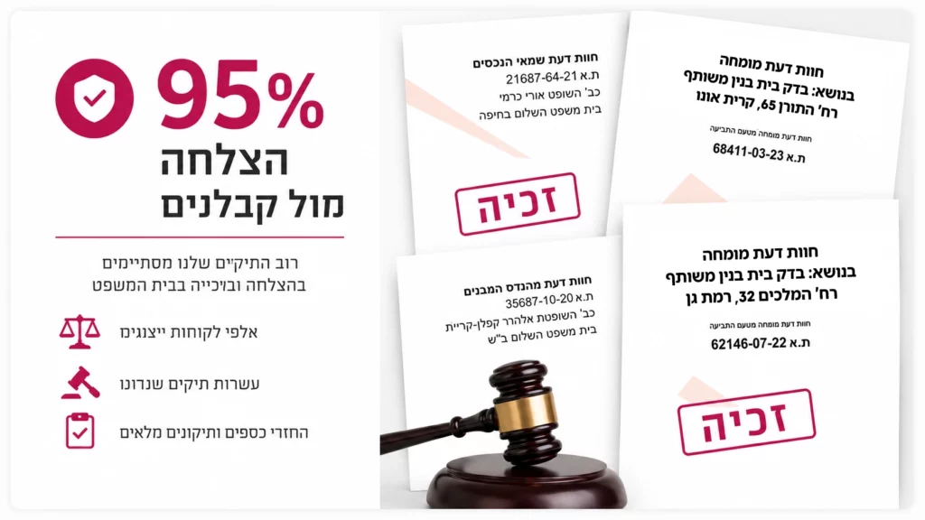 גאיה הנדסה - חברת בדק בית מקצועי ופיקוח בניה - 100% קביל משפטי